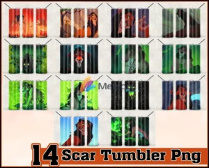 Scar Tumbler - Scar PNG - Tumbler design - Digital download