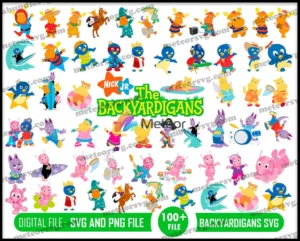 The Backyardigans svg bundle - Digital download