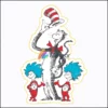 The Cat in the Hat svg, Cat and the thing svg, dr svg, png, dxf, eps file DR05012129