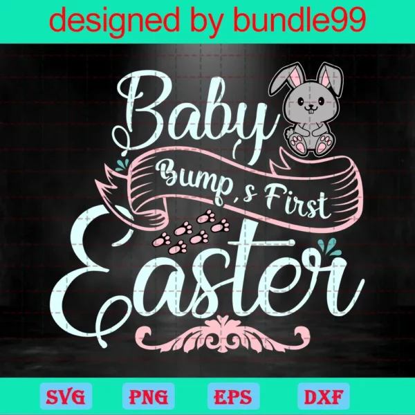 Baby Bumps First Easter Day Design
