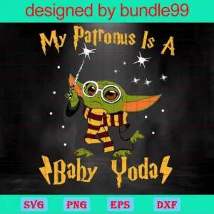 Baby Yoda Harry Potter, Trending, The Mandalorian, My Patronus Invert