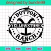 Brand Logo, Fashion Logo, Yellowstone Sublimation, Dutton Ranch