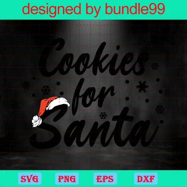 Christmas Cookies, Milk For Santa, Kids Christmas, Santa Plate Invert