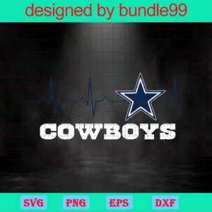 Cowboys Heartbeat, Nfl Sport, Nfl Bundle, Nfl Football