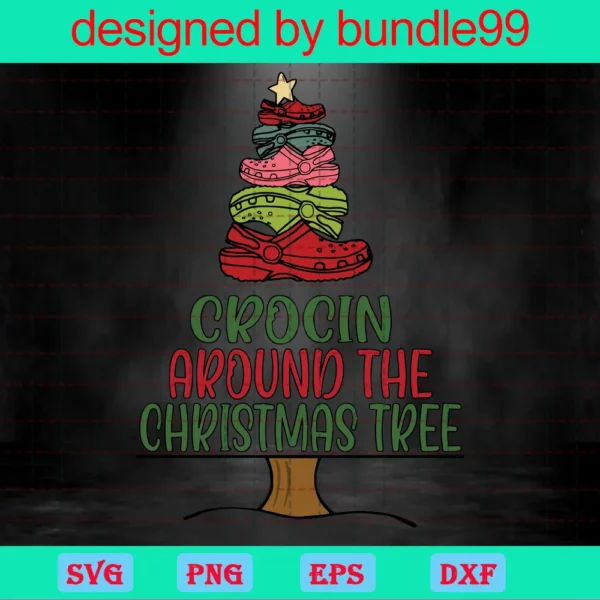 Crocin Around The Christmas Tree, Chrismas, Funny Christmas Invert
