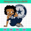 Dallas Cowboys Girl Svg Bundle, Sport Svg, Black Girl Svg, Football Girl Svg, American Football, Football Svg, Football Svg, Football Printable