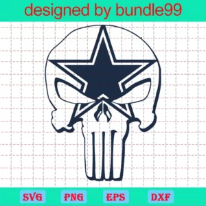 Dallas Cowboys Logo Transparent, Nfl Sport, Nfl Football Invert