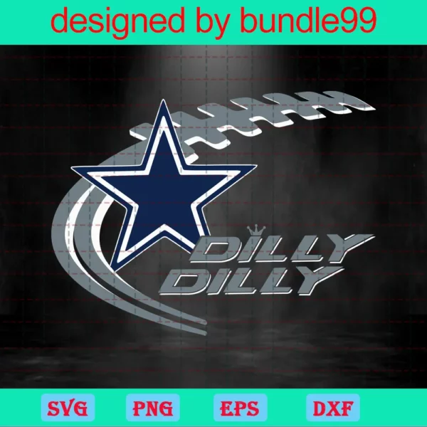 Dilly Dilly Cowboys, Nfl Sport, Nfl Bundle, Nfl Football Invert