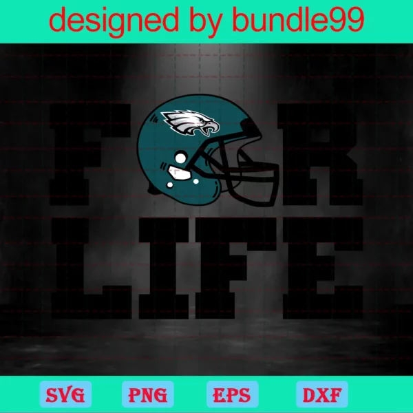 For Life Eagles, Nfl Sport, Nfl Football, Nfl Fan Invert