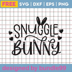 Free Snuggle Bunny Svg