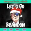 Funny Let'S Go Brandon Christmas, Trending, Christmas Trump