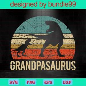 Grandpasaurus, Grandpa Dinosaur, Jurassic Park Invert