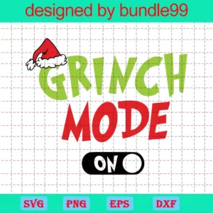 Grinch Mode, Merry Grinchmas, Santa Hat, The Grinch, Grinch Christmas