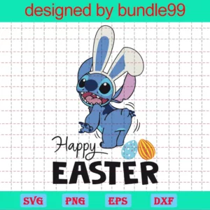 Happy Easter Stitch Svg, Easter Day Svg, Stitch Svg, Disney Eater Egg Svg, Easter Svg, Happy Easter Day Svg, Unicorn Svg, Bunny Svg