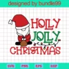 Have A Holly Jolly Christmas, Clip Art, Cut File, Sublimation Design