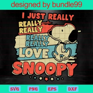I'M Just Really Really Really Really Love Snoopy, Dog Invert