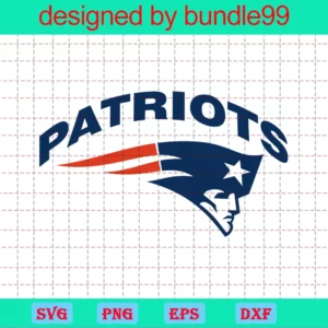 Patriots Head Football Logo, New England Patriots, Nfl Sport