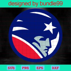 Patriots Head Logo, New England Patriots, Nfl Sport, Nfl Football Invert