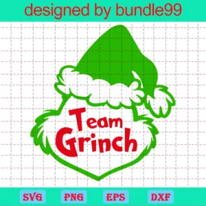 Team Grinch, The Grinch, Resting Grinch Face, Merry Grinchmas