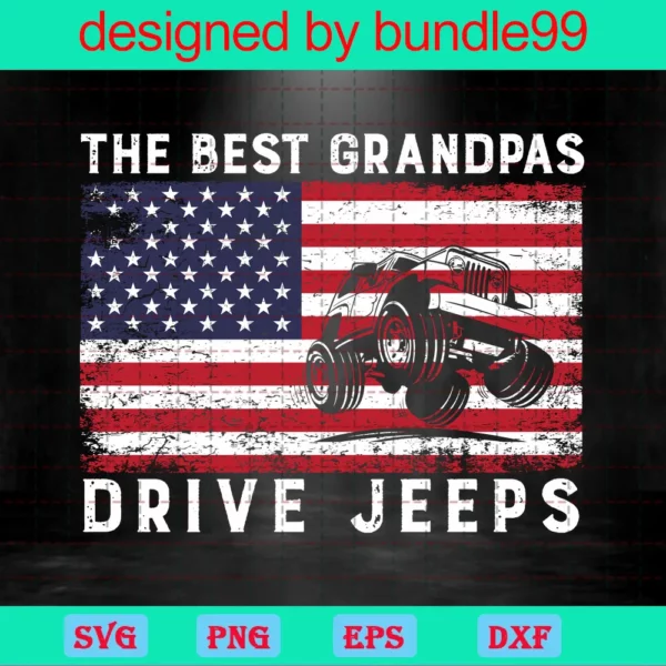 The Best Grandpas Drive Jeep File