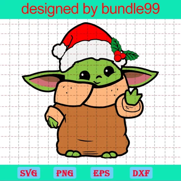 Xmas, Christmas 2020, Santa Yoda, Yoda Star Wars, Cute Baby Yoda