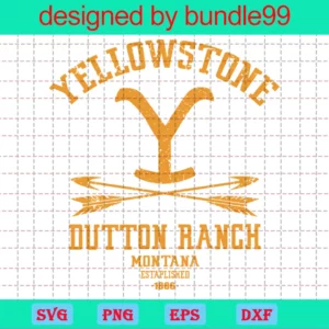 Yellowstone Dutton Ranch Arrows, Brand Logo, Fashion Logo