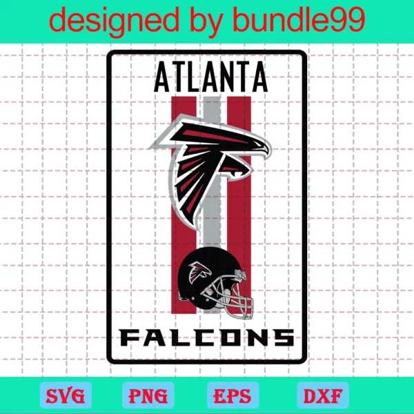 Atlanta Falcons-Png, Clipart Bundle, Cutting File, Sport