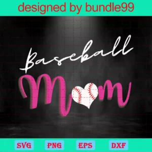 Ball Mom, Softball Mom, File, Baseball Shirt, Baseball Clipart