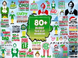Buddy The Elf Svg Bundle, Christmas Svg, Elf Svg, Buddy Svg 0
