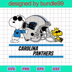 Carolina Panthers, Clipart Bundle, Cutting File, Sport