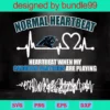 Carolina Panthers Heartbeat, Sport, Football Teams, Nfl