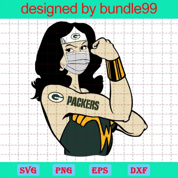 Green Bay Packers, Clipart Bundle, Cutting File, Sport