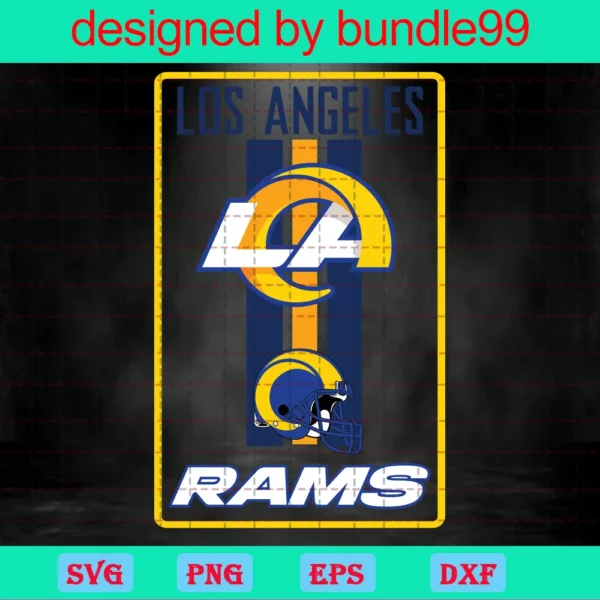 Los Angeles, Rams Clipart, Rams Cricut, N F L Teams, Nfl Invert