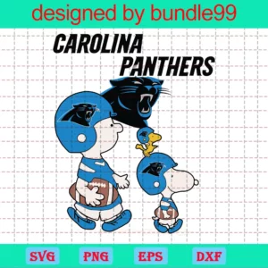 Snoopy The Peanuts Carolina Panthers, Sport, Football Teams