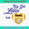 This Girl Lover Her Steeler, Pittsburgh Steelers-Png