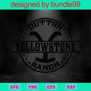 Dutton Ranch Shirt, Yellowstone, Digital Download, John Dutton Invert