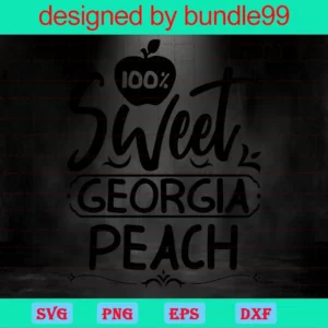 100% Sweet Georgia Peach Easter Day Invert