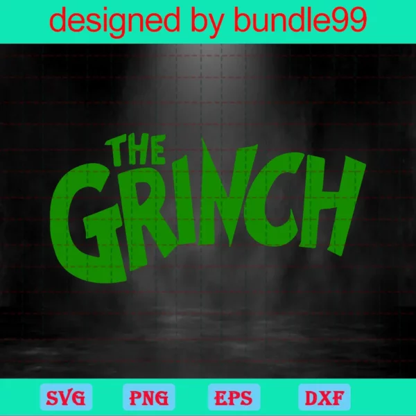 The Grinch, Cutting Image, Christmas Grinch, Cricut Vinyl Cutter Invert