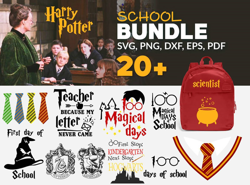 20+ Harry Potter School Bundle