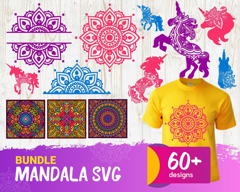 60+ Mandala Pattern Bundle