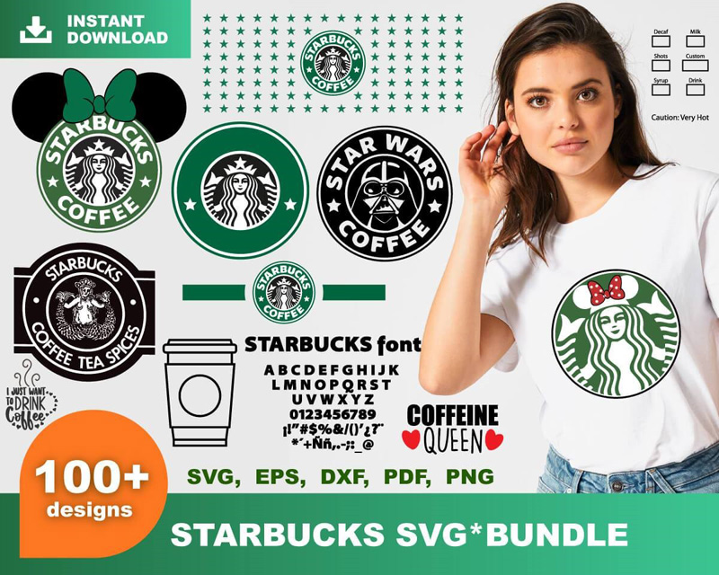 100+ Starbuck Bundle Svg