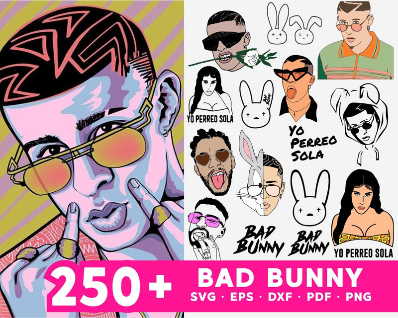 250+ Bad Bunny Bundle