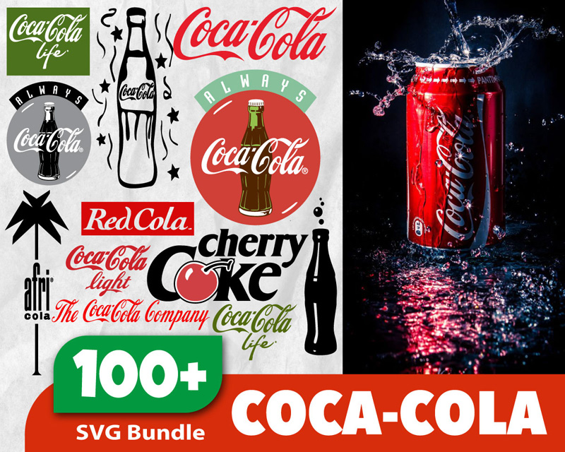 100+ Coca Cola Bundle Svg
