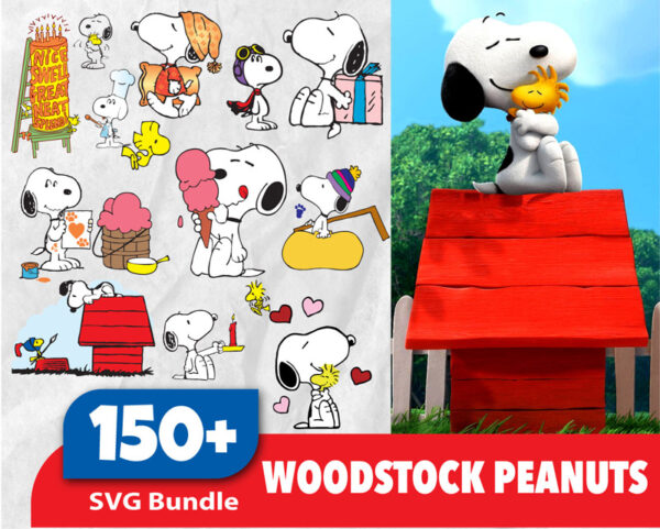 150+ Woodstock Peanuts Bundle