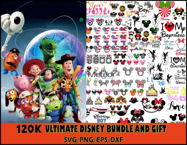 102k+ Mega bundle Disney designs
