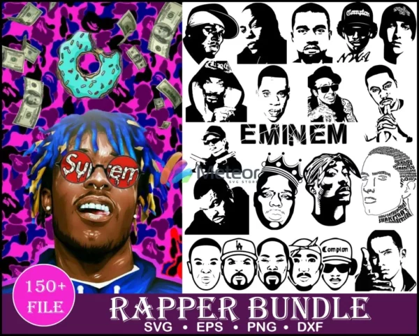 150+ Rapper bundle svg