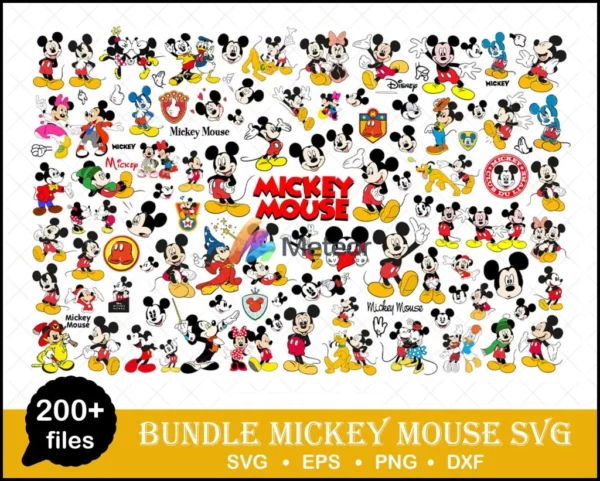 200+ Disney mickey mouse svg