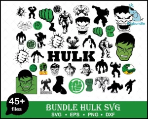 45+ Hulk Bundle svg