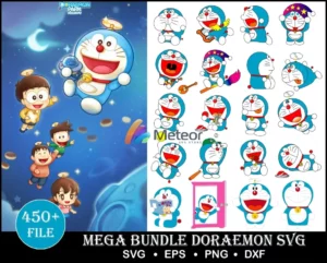450+ Doraemon SVG
