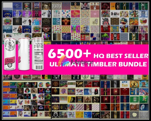 6500+ Ultimate tumbler bundle HQ best seller svg